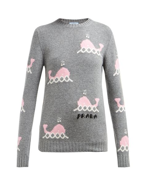 prada whale sweater|Prada knitwear.